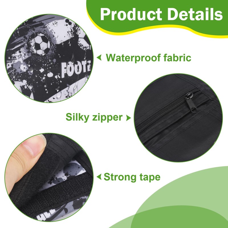 TPTGIAR Football Kids Wallets for Boys Wallet with Lanyard Football