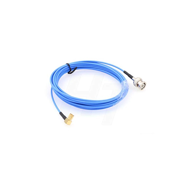 HangTon Male BNC to 90-Degree Microdot 10-32 Cable for Accelerometer