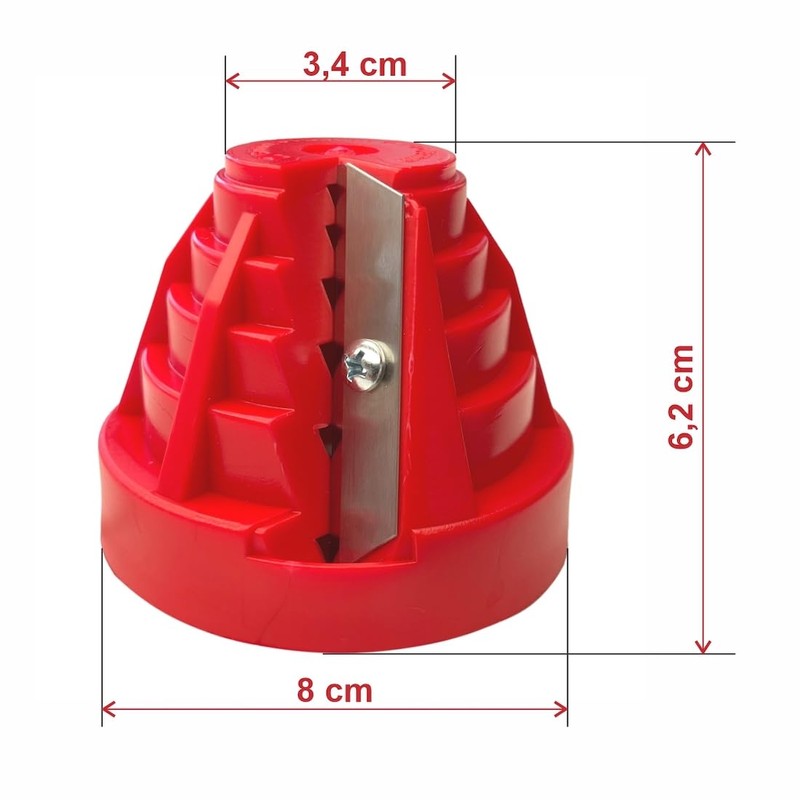 SmartProduct Plastic Pipe Chamfer Tool - Pipe Deburring Tool for