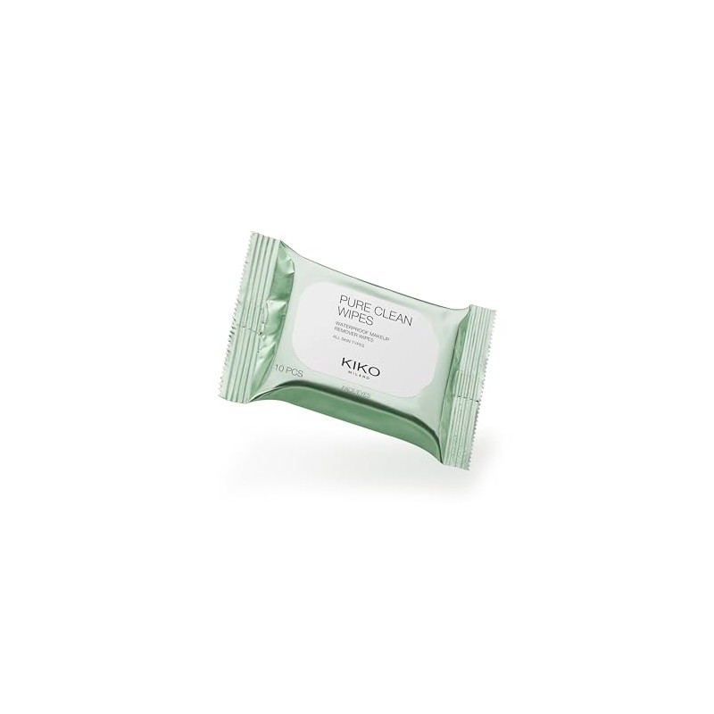 KIKO Milano Pure Clean Wipes Mini, Make-Up Wipes for Face,