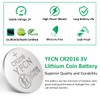 YFCN CR2016 Battery 3V Lithium Battery 10 Count Pack -