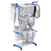 Large Clothes Drying Rack, 4-Tier Clothes Drying Rack with 67H