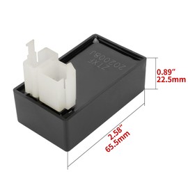 6 Pin AC CDI Box with Wiring Diagram for CG 125cc 150cc 200cc 250cc Vertical Engine Dirt Bike Go Kart ATV Quad Parts