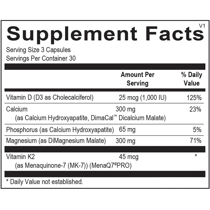 The Source Matters Osteo-Wise - Bone Health Formula Comprehensive Bone