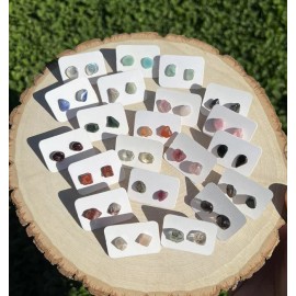 Unbranded WHOLESALE CRYSTAL STUD EARRINGS 50pc Lot