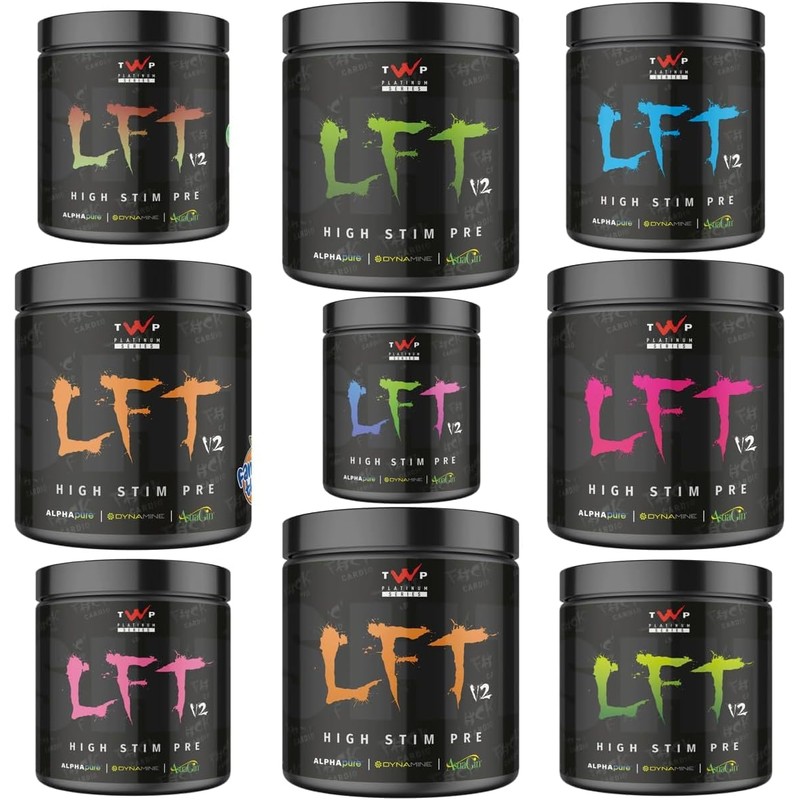TWP Nutrition Platinum Series LFT V2, High Stim Strong Pre