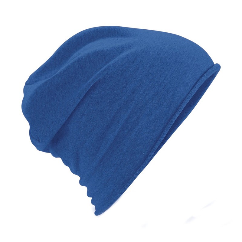 Beechfield Unisex Jersey Beanie/Strickmütze (Einheitsgröße) (Hellgrau)