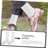 Ipetboom 4Pcs Non Slip Nursing Socks for Men Cotton Calf