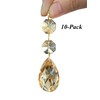 Waner Teardrop Pendants Chandelier Crystal Prisms Pendants Glass Pendants Beads,
