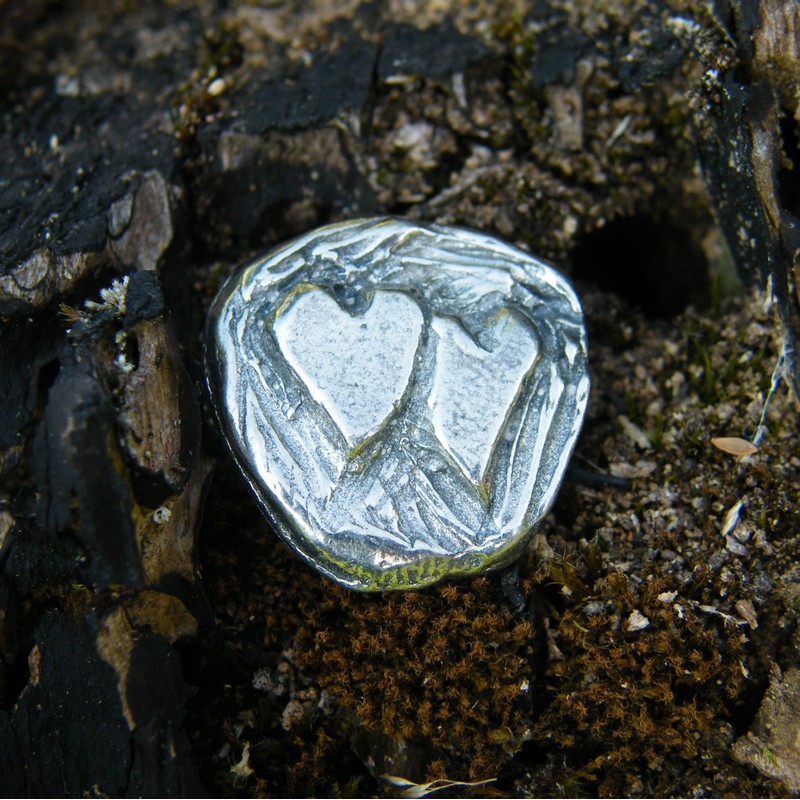 Two Hearts All of Me Loves All of You Hand