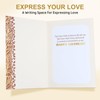 Romantic Happy Birthday Card to Husband- Gold Foil and Ribbon