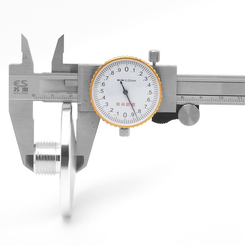 1/2-28 to 3/4-16 2.5 Dia. Aluminum Oil Filter Adapter -