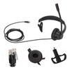 RJ9 Telephone Headset Noise Cancelling Unilateral Corded Business Headphone with