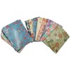 BaodeLI 24pcs Mini Notebook,Floral Patterns Portable Pocket Journal Steno Memo