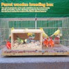 Wood Parrot Breeding Box | Bird Nest Breeding Box |