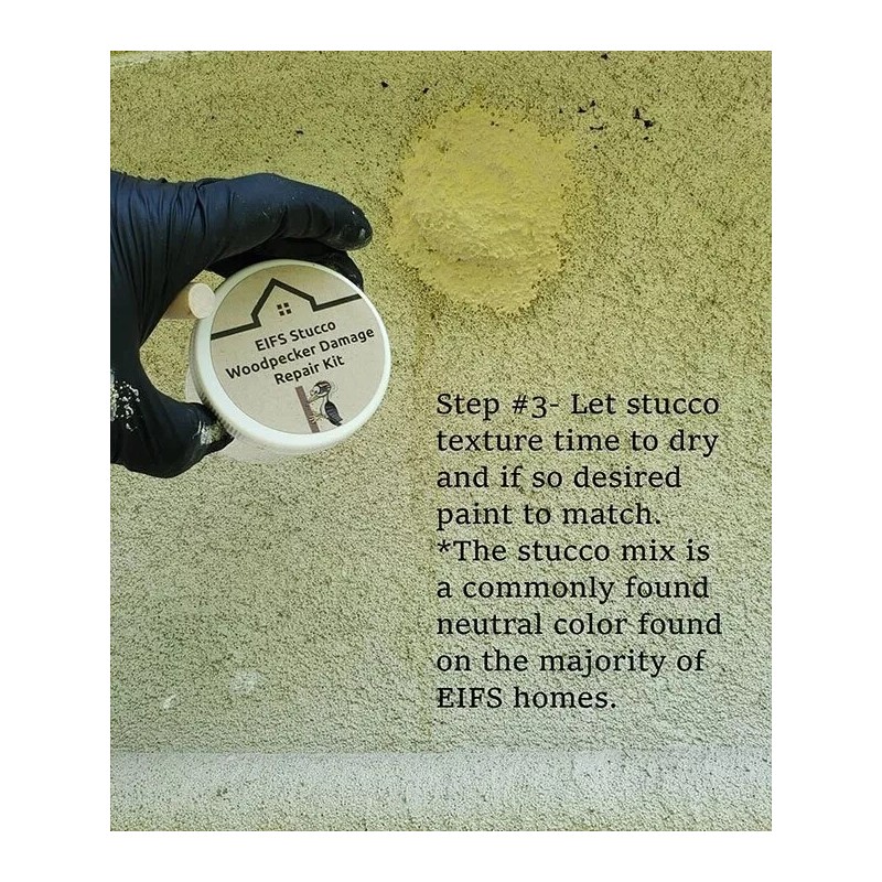Viking Product Supply EIFS Stucco Woodpecker Damage Repair Kit