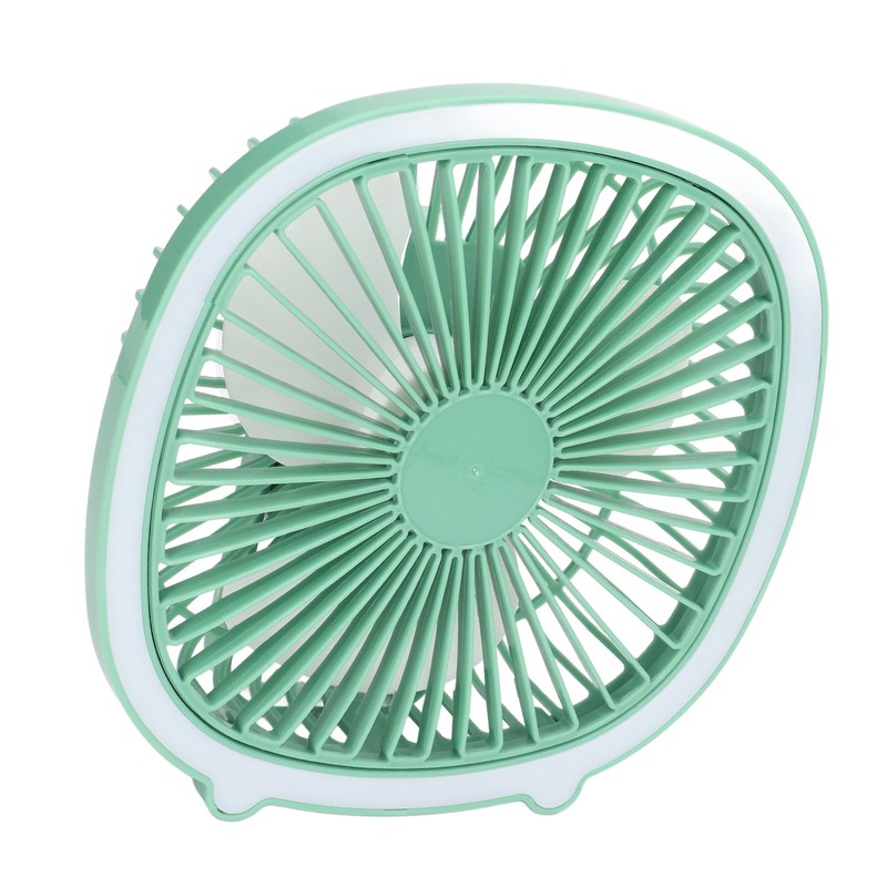 Desktop Fan Power Adjustable Low Noise Rechargeable Mini Portable Vertical