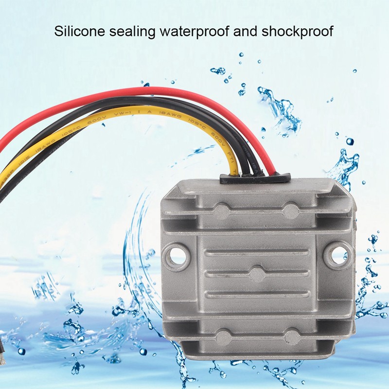 12V to 48V Power Converter Regulator Waterproof Power Converter Inverter