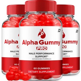 Alpha Gummy Pro (3 Pack) Alpha Gummy Pro Gummies for Men – AlphaGummy Pro Male Gummy All-Natural