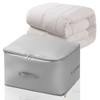 AWAVM Ultra Space Saving Self Compression Organizer,Compression Duvets Storage Bag