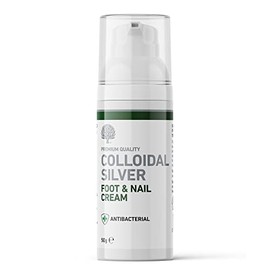 Nature's Greatest Secret All Natural Antibacterial Colloidal Silver Foot & Nail Cream 50g