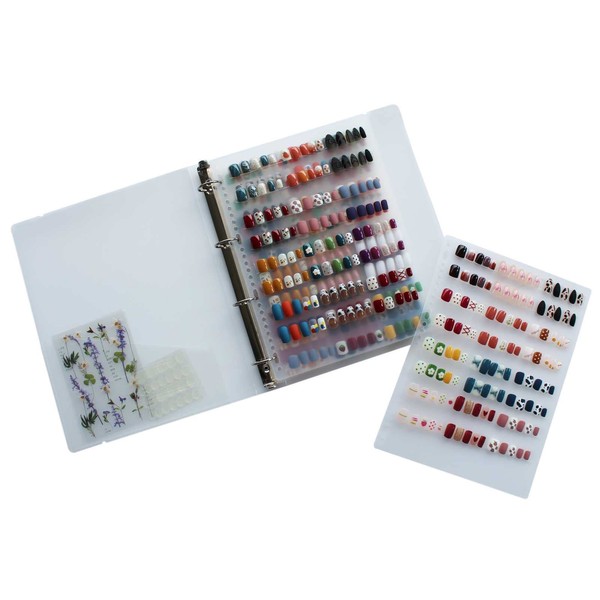 Pleasant Nail Tip Display, Nail Sample Display, Nail Sample Book,