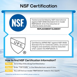 EXCELPURE Refrigerator Water Filter Compatible with Frigidaire EPTWFU01, EWF02, Pure Source Ultra II, 1PACK