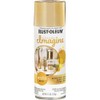 Rust-Oleum Imagine Craft & Hobby Metallic Spray Paint Gold, 11