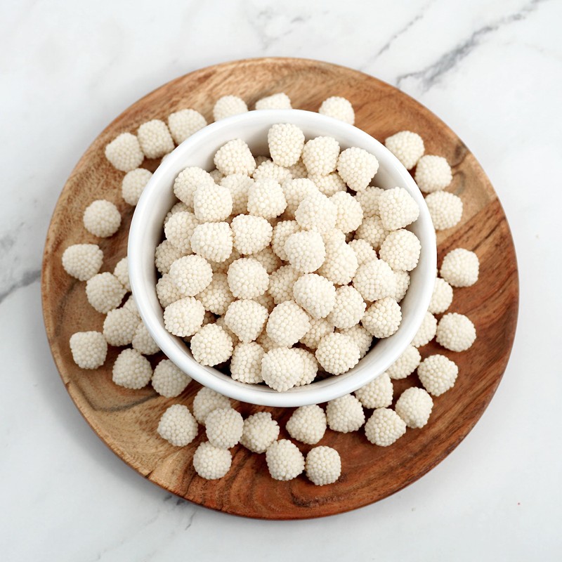 Champagne Bubbles, White Candy Gummies, Non-Alcoholic, The Hampton Popcorn &