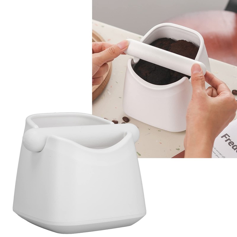 RTZY Coffee Knock Box Splash Guard Portable Splash Proof Container