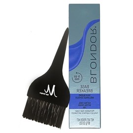 Blondor Base Breaker Extra Cool /86 Permanent Hair Color 2 Fl Oz and M Hair Designs Tint Brush (Bundle)