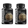 2 Pack Blackmaca Raíz Maca Negra 30 Caps 2 Pack Sabor Natura