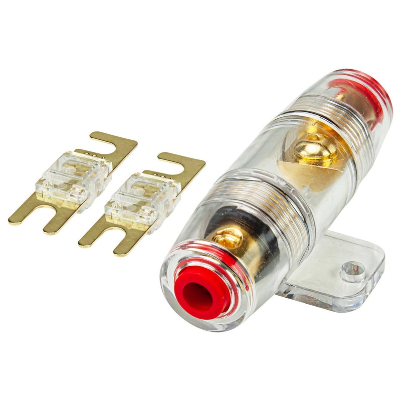 tomzz Audio 5800-055 Mini ANL Fuse Holder Transparent for Cables