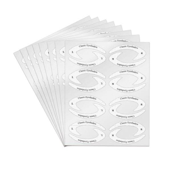 64 Pcs Eyeliner Stencil, Cat Eyeshadow Stencils Stickers Guide, Quick