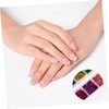 VICASKY 2sets Shiny Nail Glitter Sequins for Manicure Art for