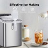 Silonn Countertop Ice Maker, 9 Ice Cubes in 6 Mins,