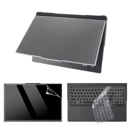 yiodelu Matte Transparent Laptop Case for 2024/2023 Legion Pro 5i/5 Gen 9/8 (16″ Intel/AMD) Shookproof Hard Shell Case+Screen Film+Keyboard Protection 4-in-1 Set
