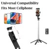 Universal Tripod Holder for Phone 3-in-1 Rotating Selfie Stand Foldable