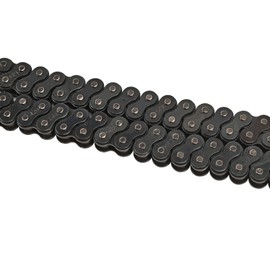 Trkimal Motorcycle 420 Standard Roller Chain 132 Link + Chain Breaker for 50cc 70cc 90cc 110cc 125cc Dirt Pit Bike ATV Quad Go Kart Scooter Mini Bike