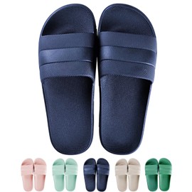 GURGER Unisex Adult Aqua Shower & Bath Shoes - A2 Navy Blue, size: 40/41 EU