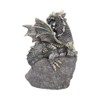 Nemesis Now U2050F6 Nest Guardian Figurine 14cm Blue, Resin, One