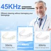 Dental Ultrasonic Retainer Cleaner Machine,45khz Ultrasonic Denture Cleaning Pod,Suitable for