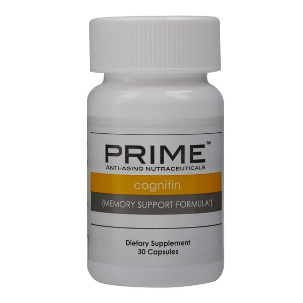 Prime Cognitin Memory Support Formula, Improves Memory, Helps Maintain Normal Brain Physiology, Supports Overall Cognitive Performance, Market America (30 Servings)