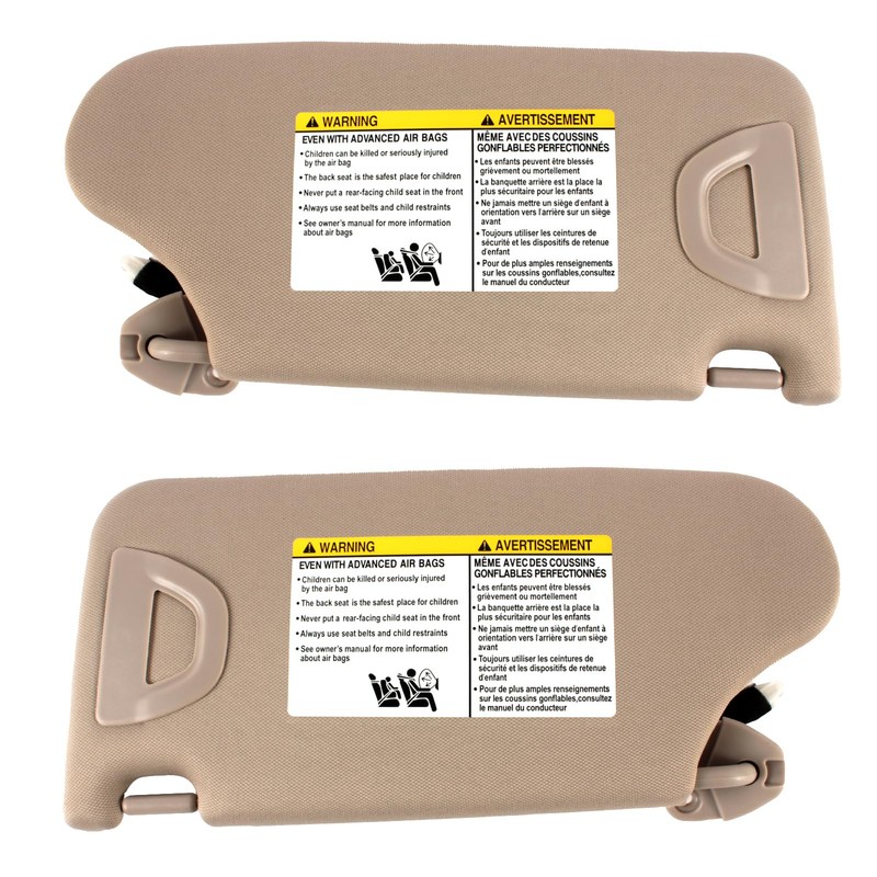 PEVAST Right Passenger Side Sun Visor Compatible with Nissan Altima