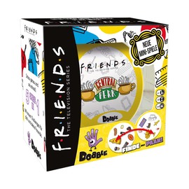 Zygomatic Dobble Friends Family Card Game, 2–6 Players, Ages 6 Years and Up, 15+ Minutes, German Language