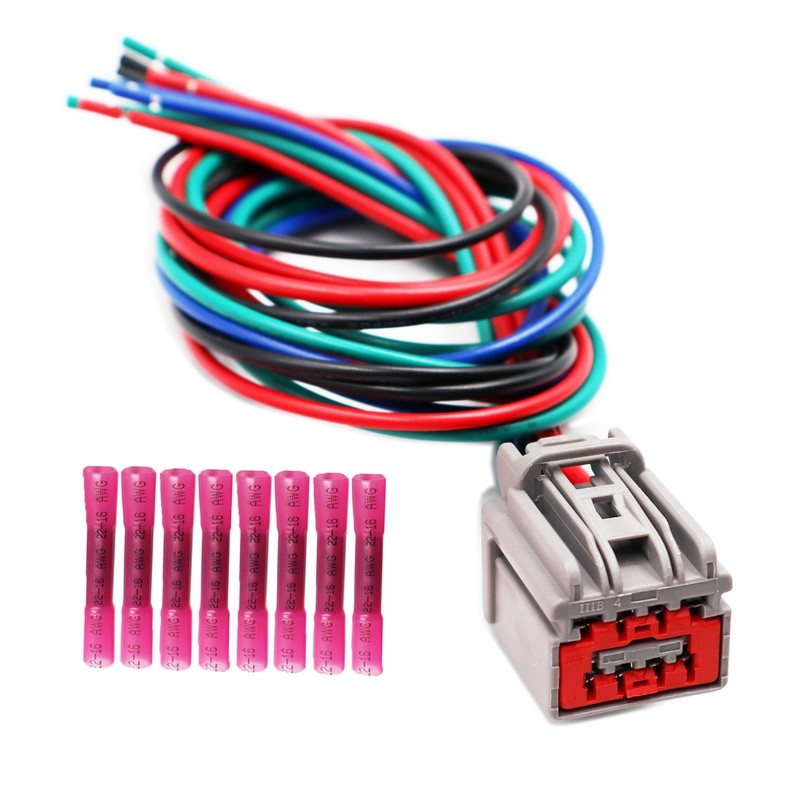 LIZAPUS 8 PIN WPT-1212 / 3U2Z-14S411-DYB - 18" Pigtail 8
