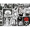 10 Random Mystery Goth Dark Stickers Creepy Devil Skull
