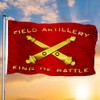 Cayyon Field Artillery King Of Battle Flag US Military Flag