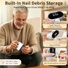 Electric Nail Clipper - 3 Speeds Fingernails & Toenails Trimmer