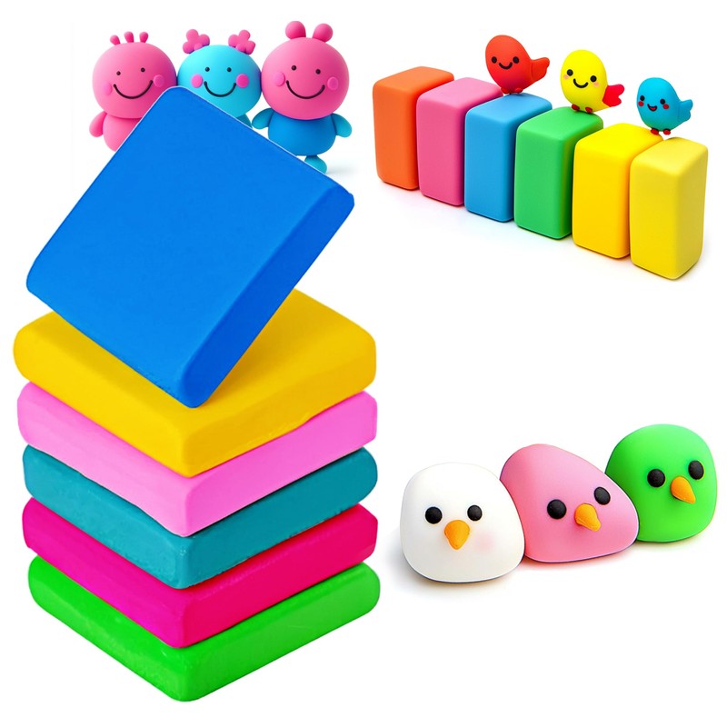 ROPTO Kneaded Erasers for Artists Drawing No Smudge 12 Pcs